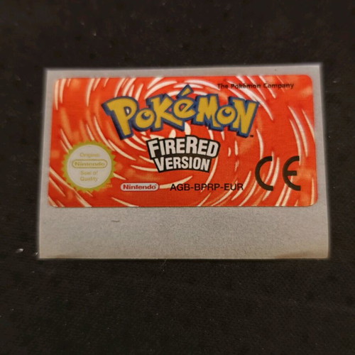 Pokémon Fire Red sticker new