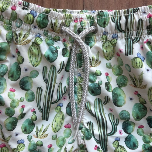 Mc2 St Barth swim shorts for boy 4 years like new, white and green