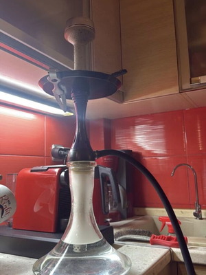 Alpha Hookah X with silicone hose and diffuser, no glass
