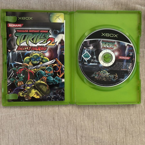 Teenage Mutant Ninja Turtles 2 TMNT Battle Nexus Xbox Original game