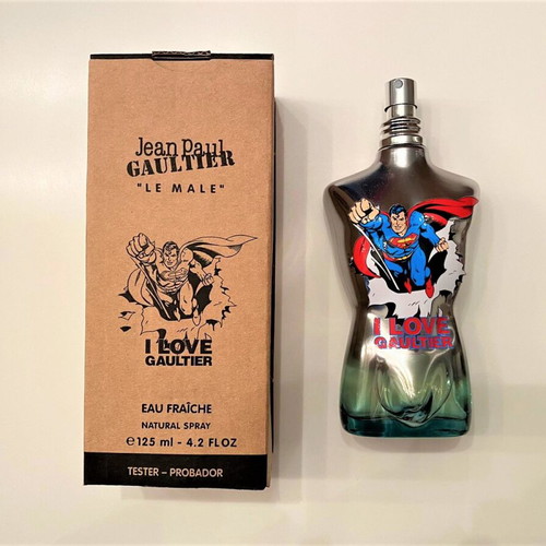 Jean Paul Gaultier Le Male Superman Eau Fraîche Tester 125ml like new