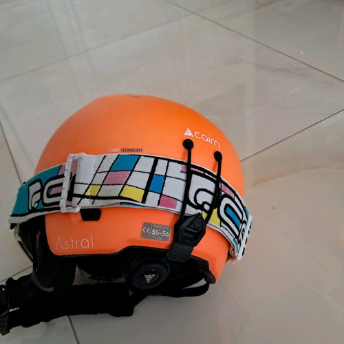 Cairn ski helmet and mask child used size 55-56cm