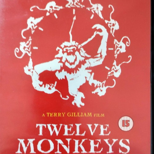 Twelve Monkeys DVD like new without Greek subtitles
