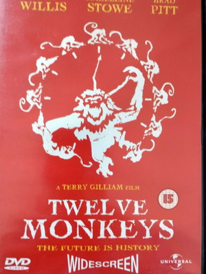 Twelve Monkeys DVD like new without Greek subtitles