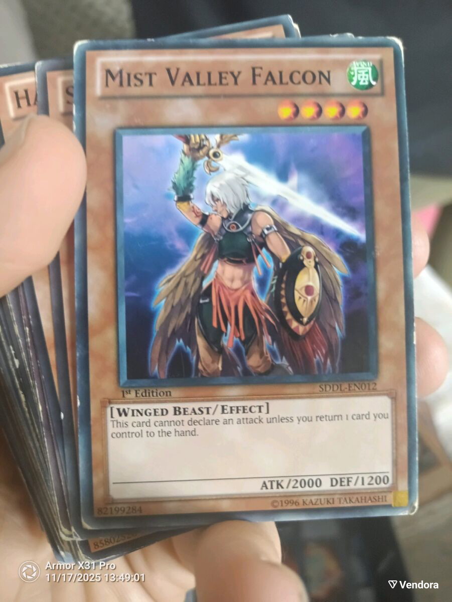 Mist Valley Falcon Yu-Gi-Oh! card used, -  1,99 - Vendora.cy