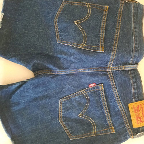Levi's 501 Bermuda shorts dark blue like new, W27