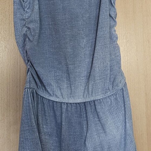 Summer dress for girls with Italian denim shorts, like new, age 10
