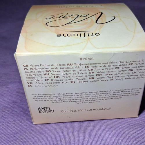 Oriflame Volare Eau de Parfum 50ml used vintage