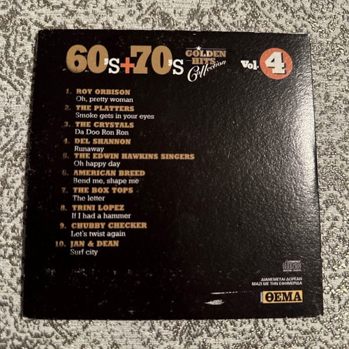 Golden Hits Collection 60s + 70s Vol. 4 CD like new