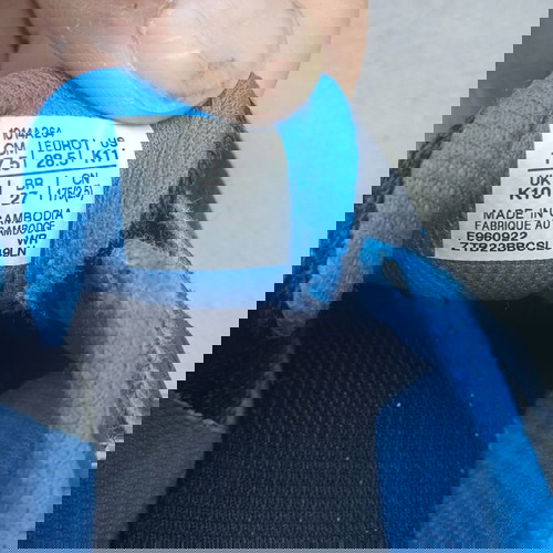 Παιδικά αθλητικά παπούτσια Asics μεταχειρισμένα, νούμερο 28,5, μπλε τιρκουάζ