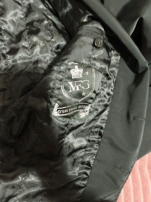 Marithé & François Girbaud (MFG) coat size L like new, black