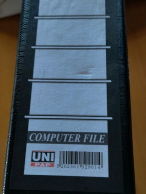 Large hard binder for documents new