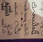 Tattoo sheet new
