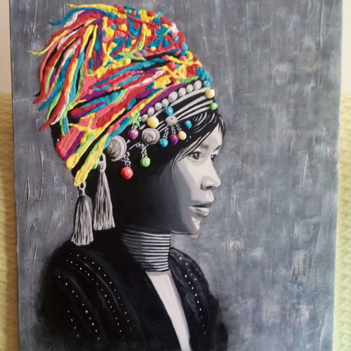 Painting used, graffiti study by artist Seaty titled "Kengtung"