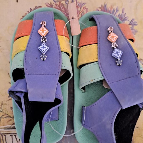 Sandals new, sizes 26, 24, 23, green
