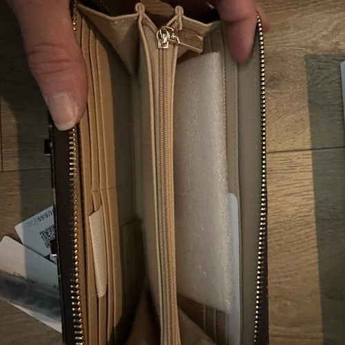 Guess wallet new, brown, 20x10 cm