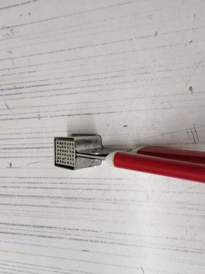 Garlic peeler used