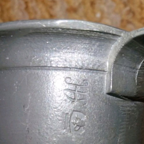 Pewter Measuring Mugs Like New