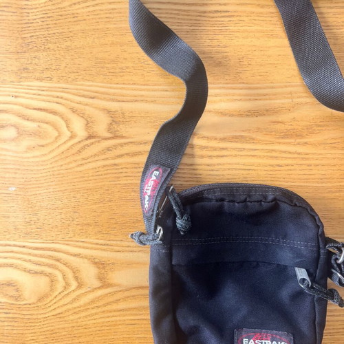 Eastpak Buddy black crossbody bag used, nylon