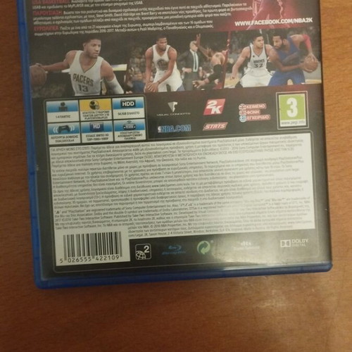NBA 2k17 for PlayStation 4 like new