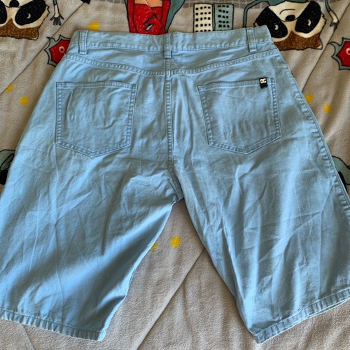 DC shorts used, blue, size 32
