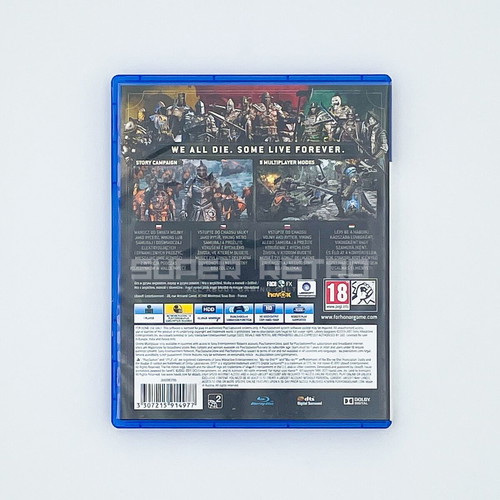 For Honor PS4 game very good condition, complete English version
