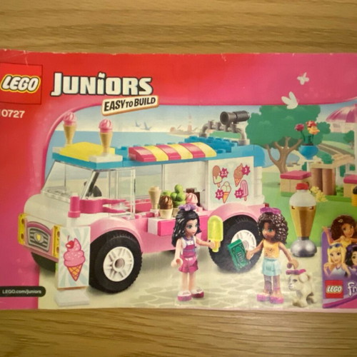 Lego Juniors Emma's Ice Cream Truck 10727 like new