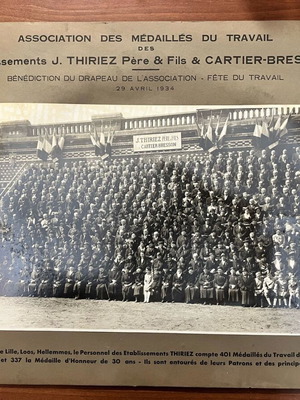 Ιστορική φωτογραφία 1934 της γαλλικής κλωστοϋφαντουργίας TCB σαν καινούργιο