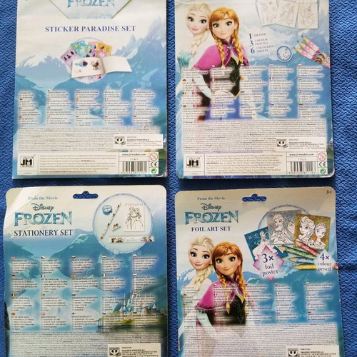 Children's books new, Frozen 4-piece set