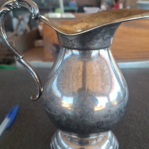 Silver-plated used, 17 cm height, Lambidis