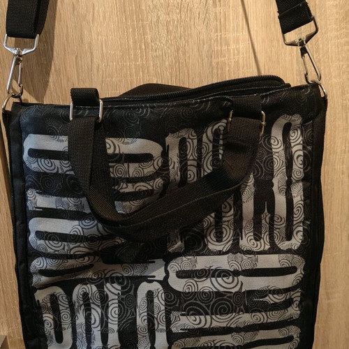 Polo Shoulder Bag Like New Black White