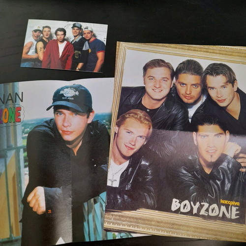 Boyzone posters and card, set of 3 pieces