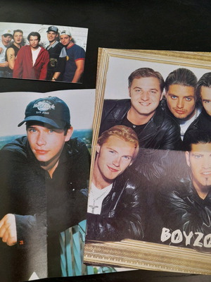 Boyzone posters and card, set of 3 pieces
