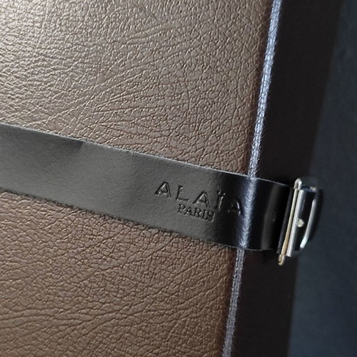 ALAIA Paris leather shoe box and dustbags used