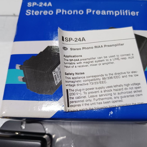 SP-24A Stereo Phono Preamplifier