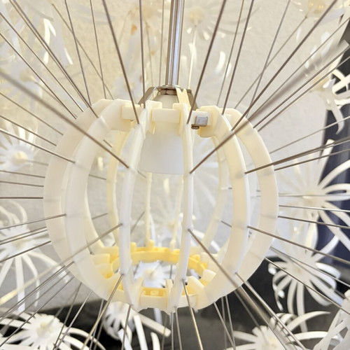 Ikea Maskros ceiling light used with cable cut