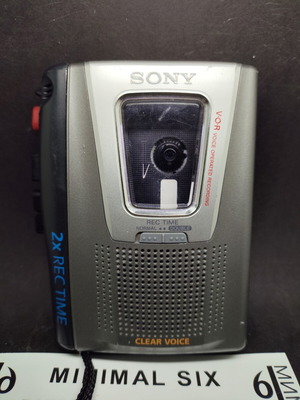 Sony TCM-20DV Cassette Corder, non-functional, for collectors or parts