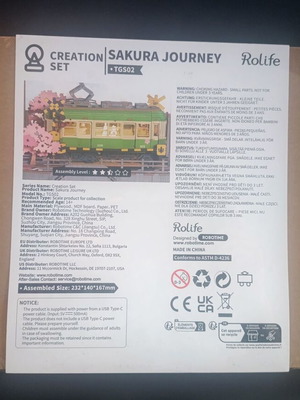 Rolife 3D Puzzle Creation Set TGS02 Sakura Journey