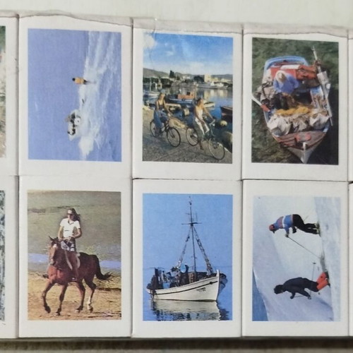 Series of 10 matchboxes 1983 new, Tourism all year round E.O.T.