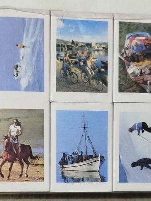 Series of 10 matchboxes 1983 new, Tourism all year round E.O.T.