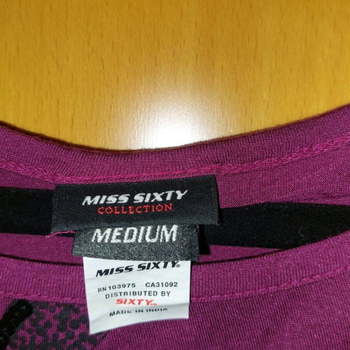 Miss Sixty dress purple like new, size M