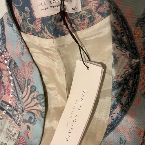 Vassia Kostara vest limited collection like new, size M/L