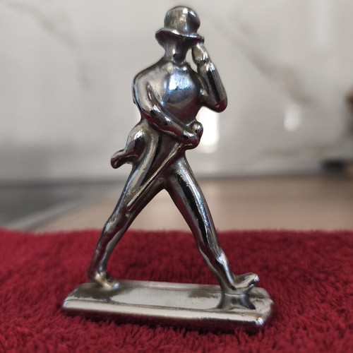 Johnnie Walker metal figurine used