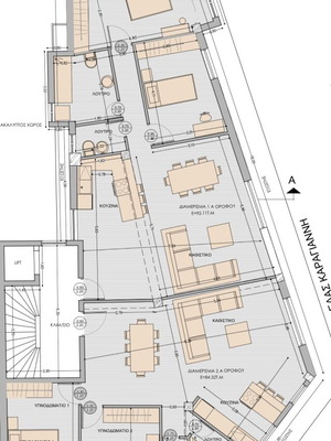 Apartment on 1st floor in Schisto Korydallos with parking and storage under construction
