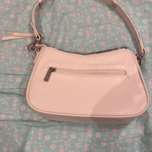David Jones Shoulder Bag like new, white beige with long handle