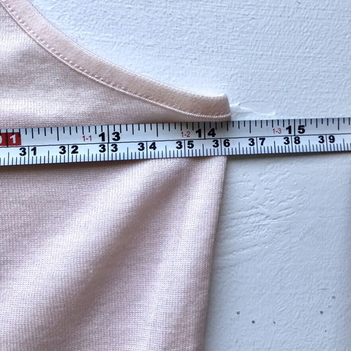 Malizia Vintage Lingerie Top with Lace, Like New, Medium, Salmon