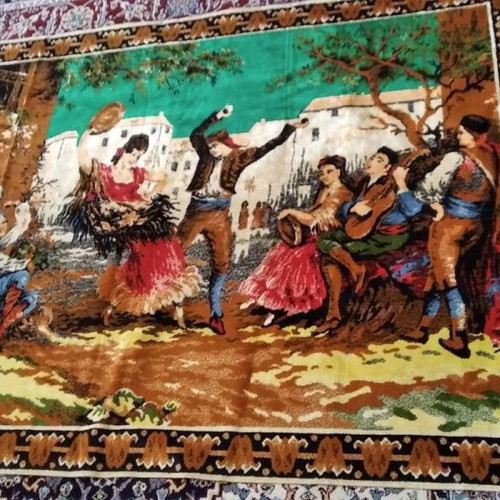 Wall tapestry like new, dimensions 154 x 120 cm