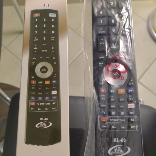Universal Remote Control KAL Electronics KL-60 new, programmable