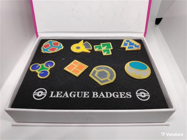 kasetina Pokemon Sinnoh League Badges