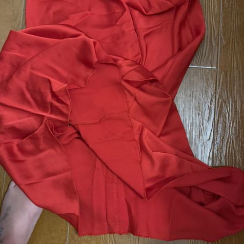 Red skirt and top set